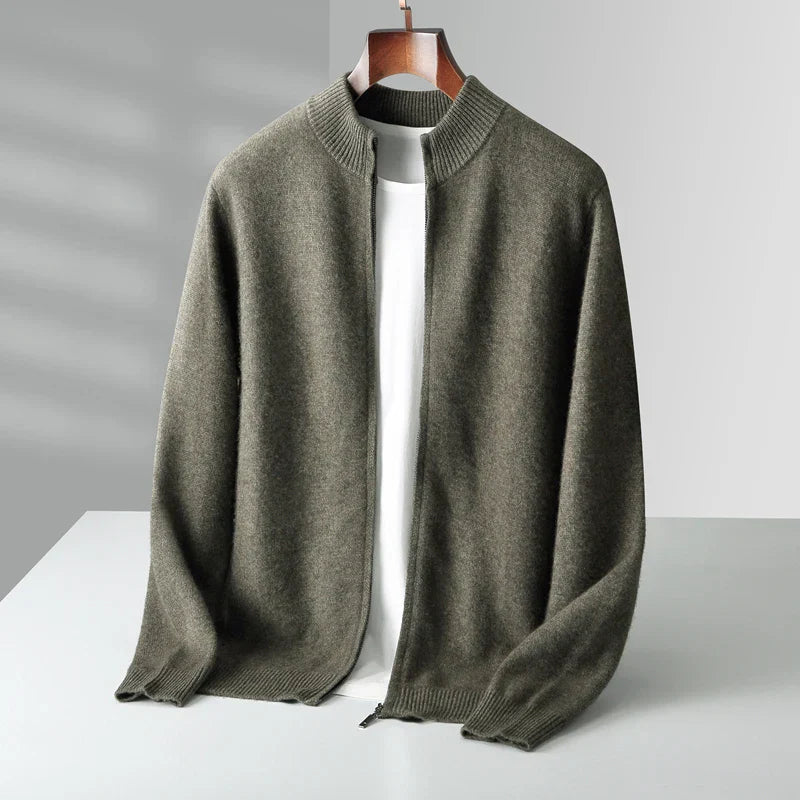 LAURENT MONACO | GILET DE LUXE EN LAINE DE CACHEMIRE PREMIUM