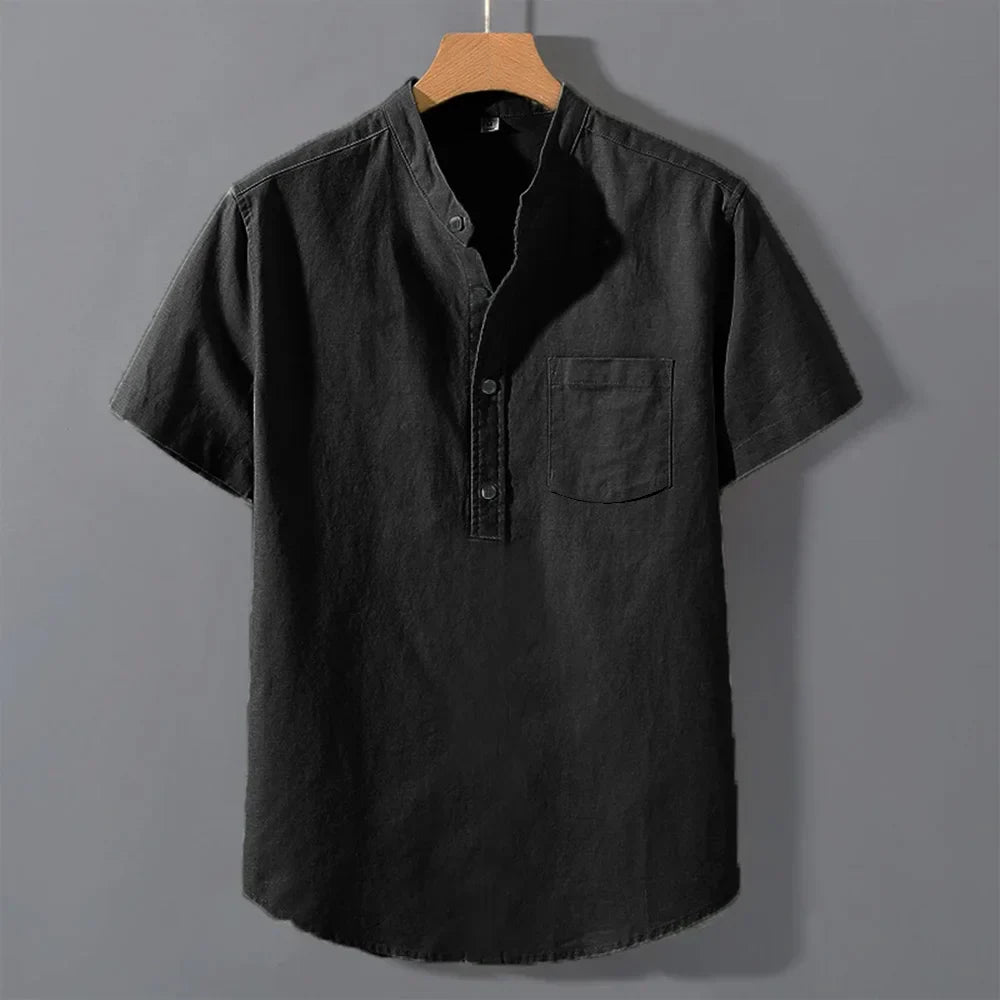 LAURENT MONACO | CHEMISE MAO POUR HOMMES