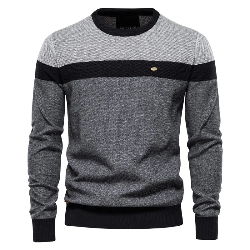 LAURENT MONACO | PULL HOMME À COL ROND