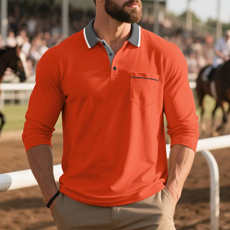 LAURENT MONACO | CHEMISE À BOUTONS CLASSIQUE POUR HOMMES