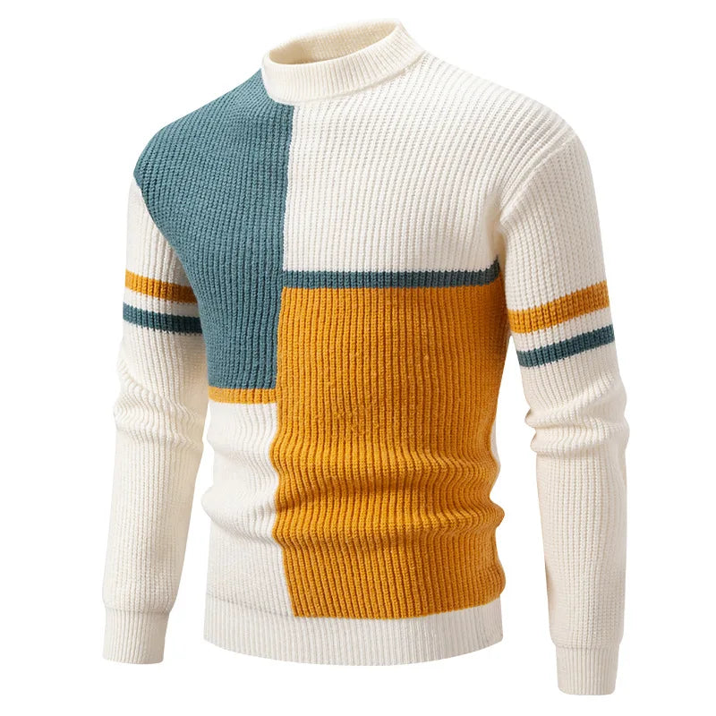 LAURENT MONACO | PULL EN MAILLE COLORÉ POUR HOMME