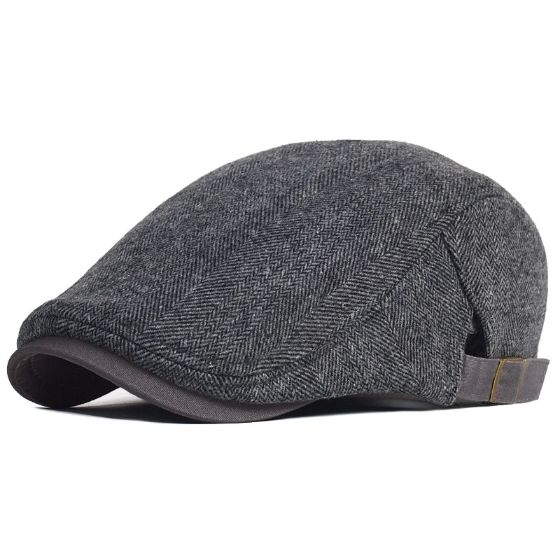 LAURENT MONACO | CASQUETTE À MOTIF CHEVRON POUR HOMME