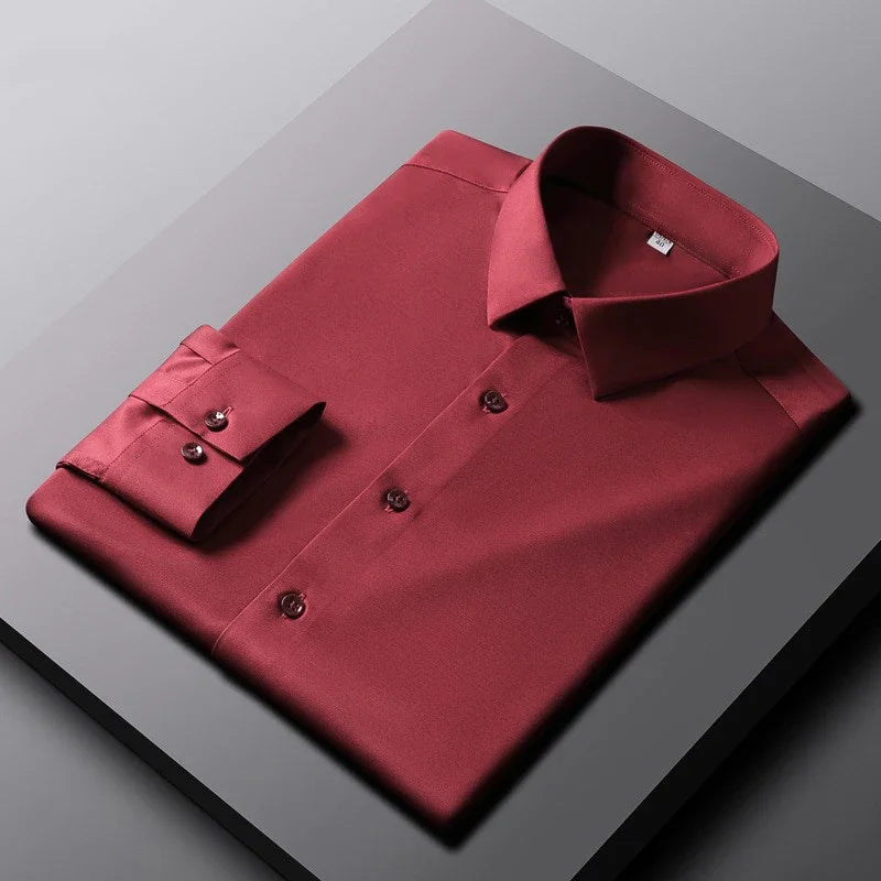 LAURENT MONACO | CHEMISE FORMELLE À MANCHES LONGUES POUR HOMMES