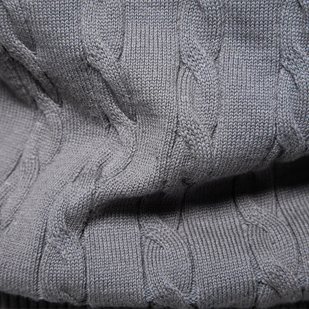LAURENT MONACO | PULL À MAILLES TRESSÉES POUR HOMMES