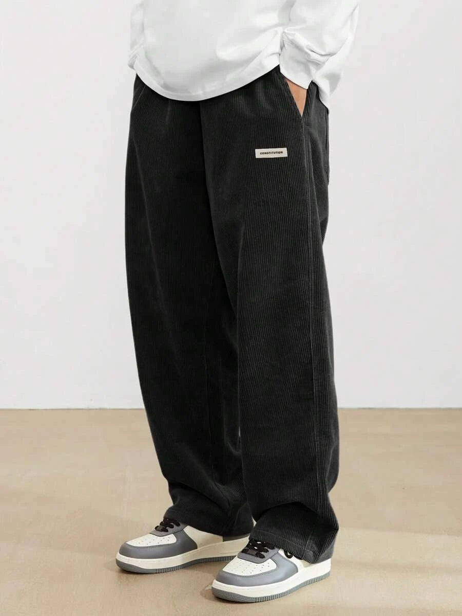 LAURENT MONACO | PANTALONS EN CORDUROY POUR HOMMES