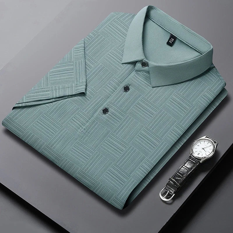 LAURENT MONACO | POLO CLASSIQUE DE BUREAU POUR HOMMES
