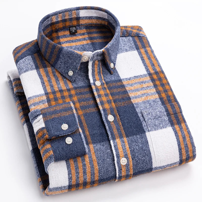 LAURENT MONACO | CHEMISE À CARREAUX POUR HOMME MODERNE