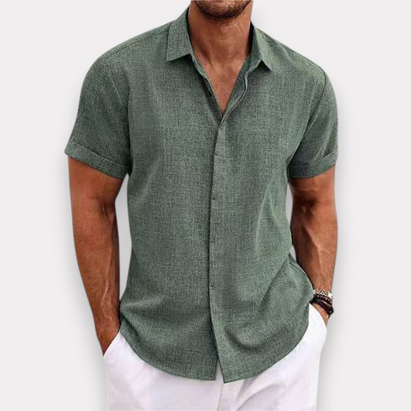 LAURENT MONACO | CHEMISE À MANCHES COURTES POUR HOMMES