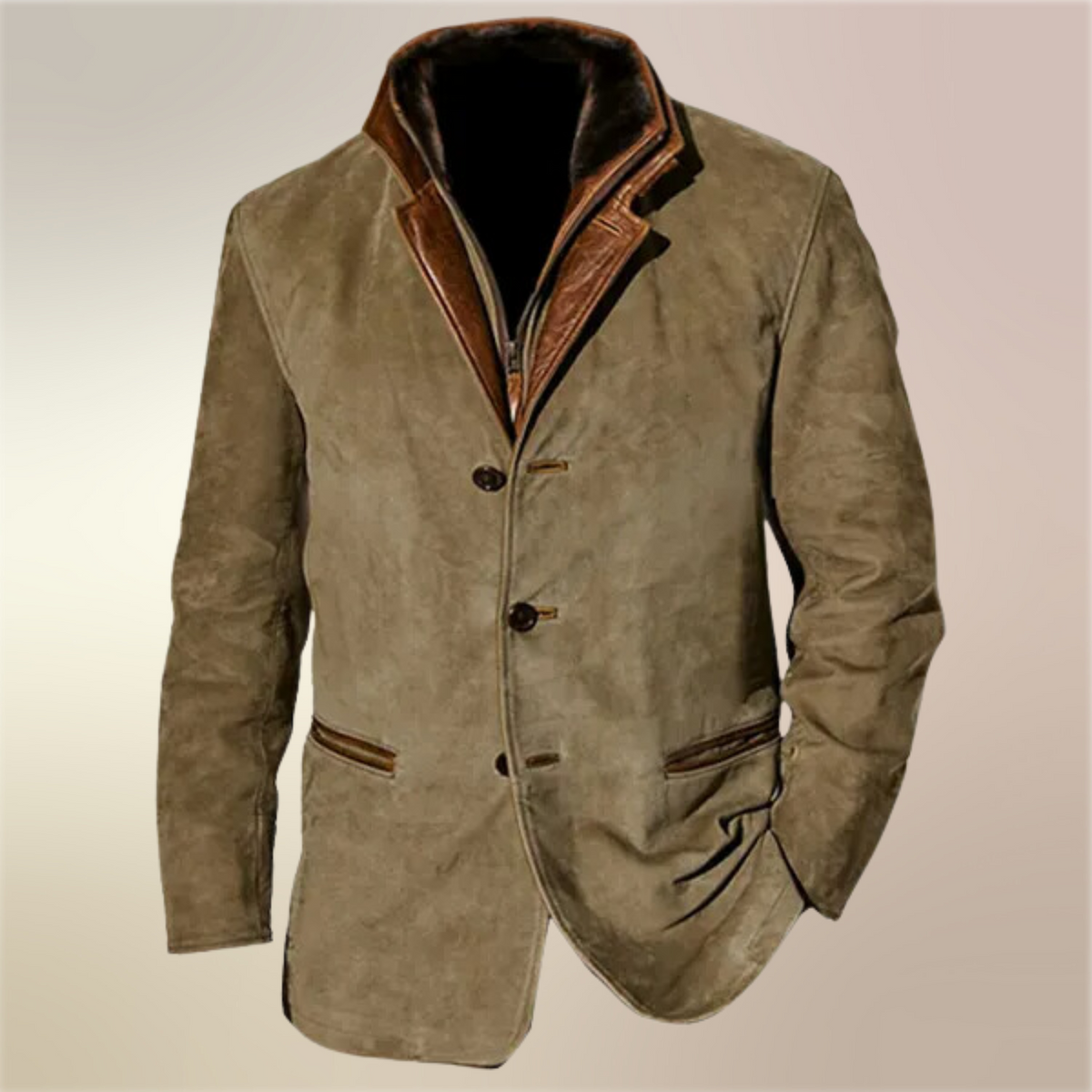 LAURENT MONACO | VESTE D'HIVER VINTAGE POUR HOMMES