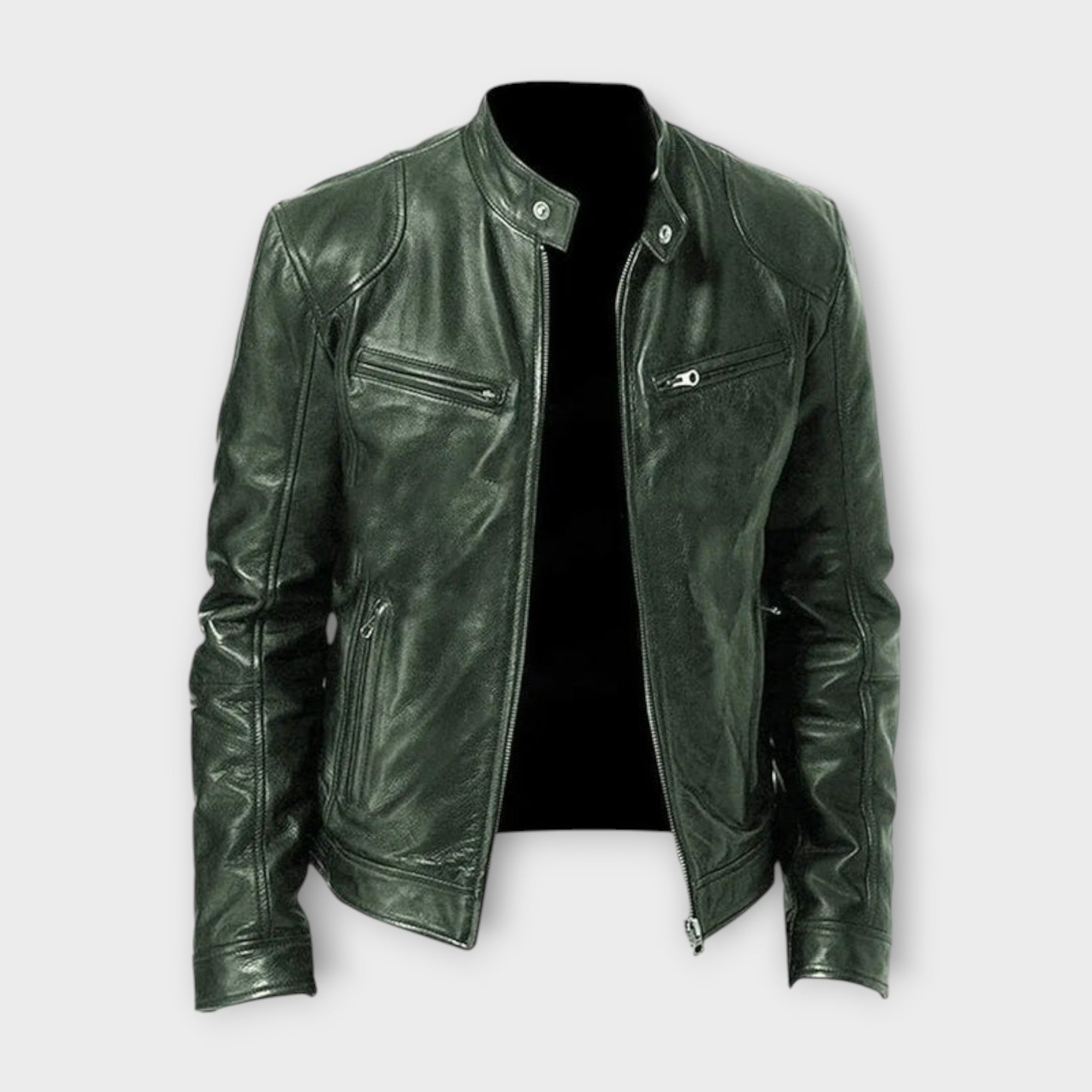LAURENT MONACO | VESTE EN CUIR VINTAGE POUR HOMME