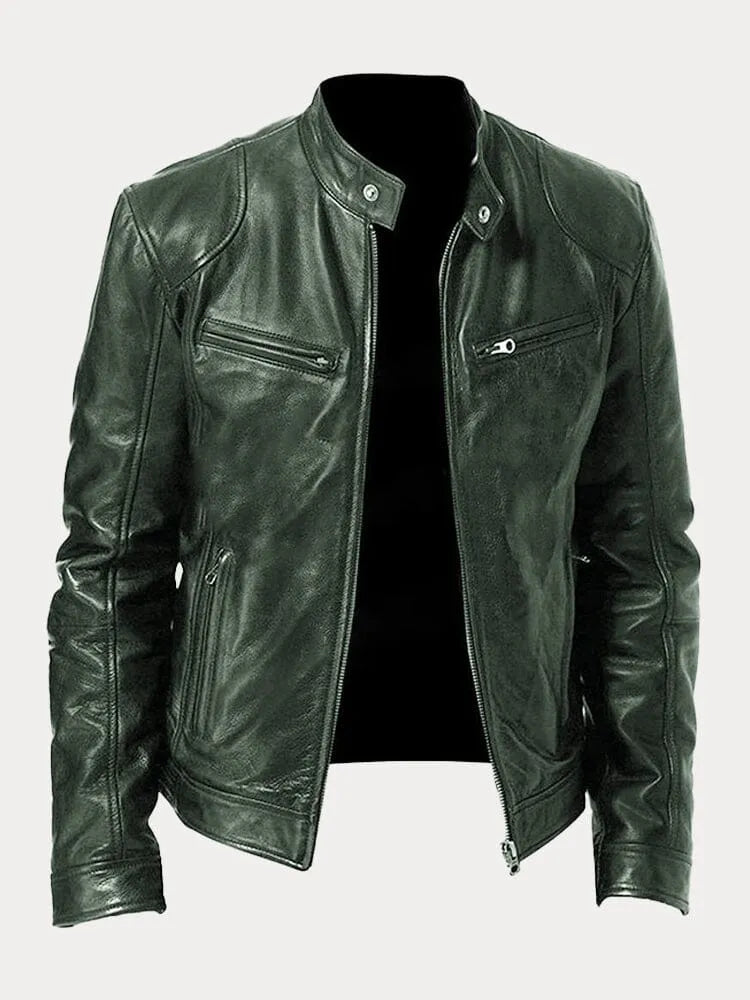 LAURENT MONACO | VESTE EN CUIR