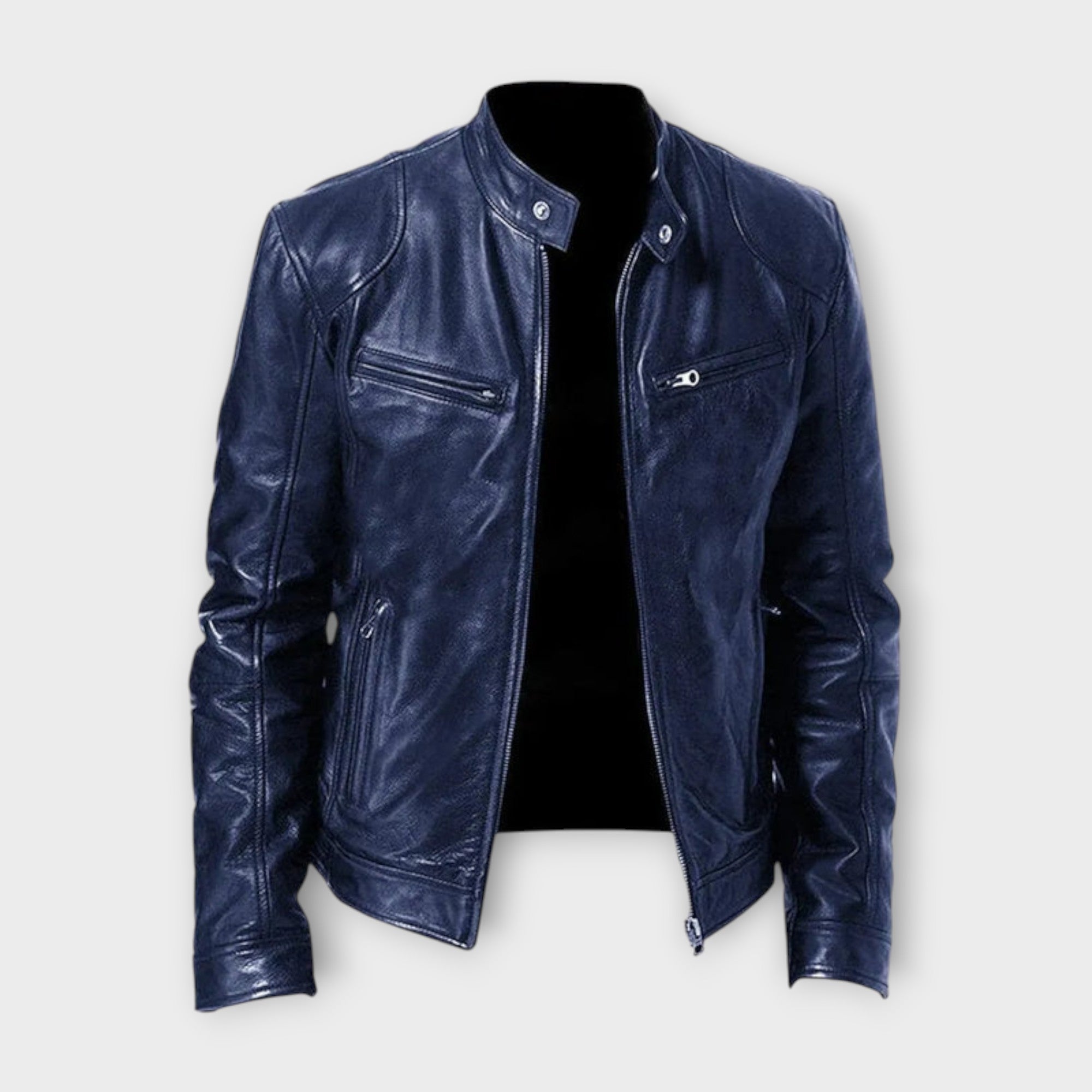 LAURENT MONACO | VESTE EN CUIR VINTAGE POUR HOMME