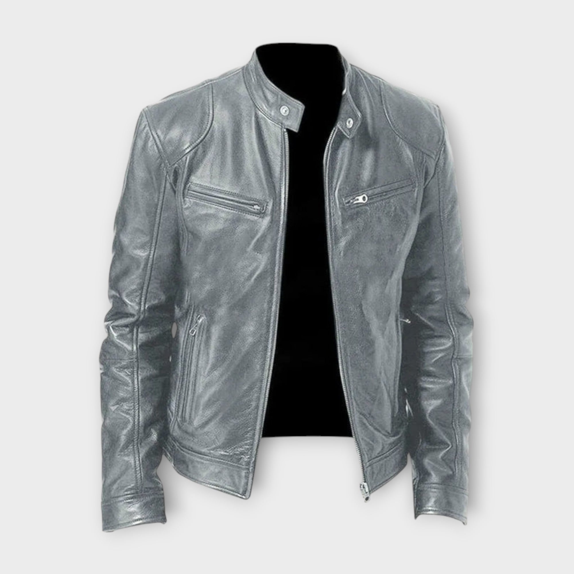 LAURENT MONACO | VESTE EN CUIR VINTAGE POUR HOMME