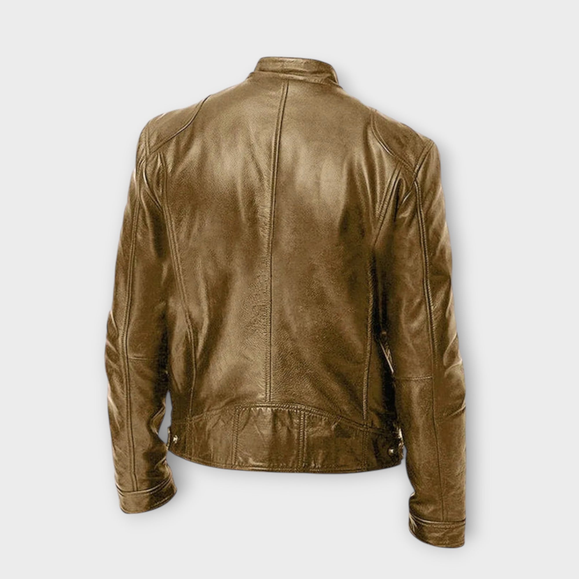 LAURENT MONACO | VESTE EN CUIR VINTAGE POUR HOMME