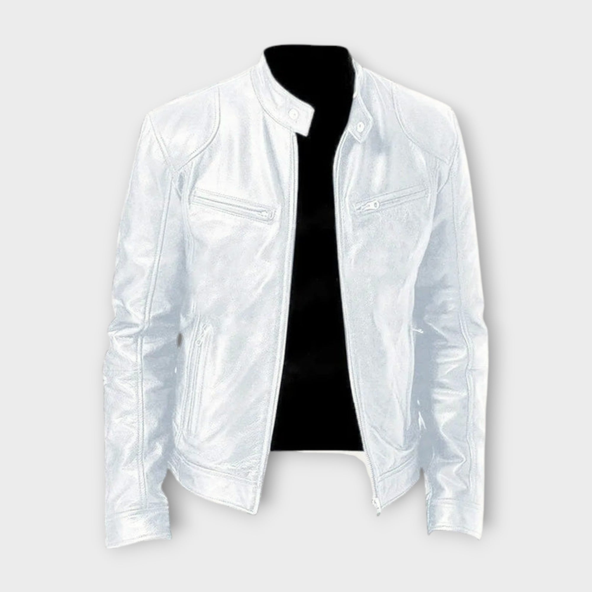 LAURENT MONACO | VESTE EN CUIR VINTAGE POUR HOMME