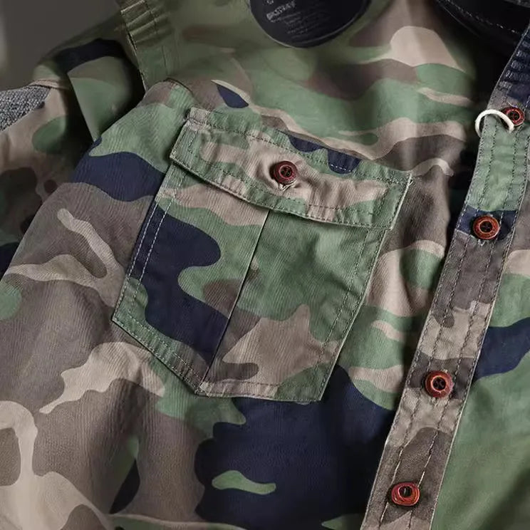 LAURENT MONACO | VESTE CAMO POUR HOMMES