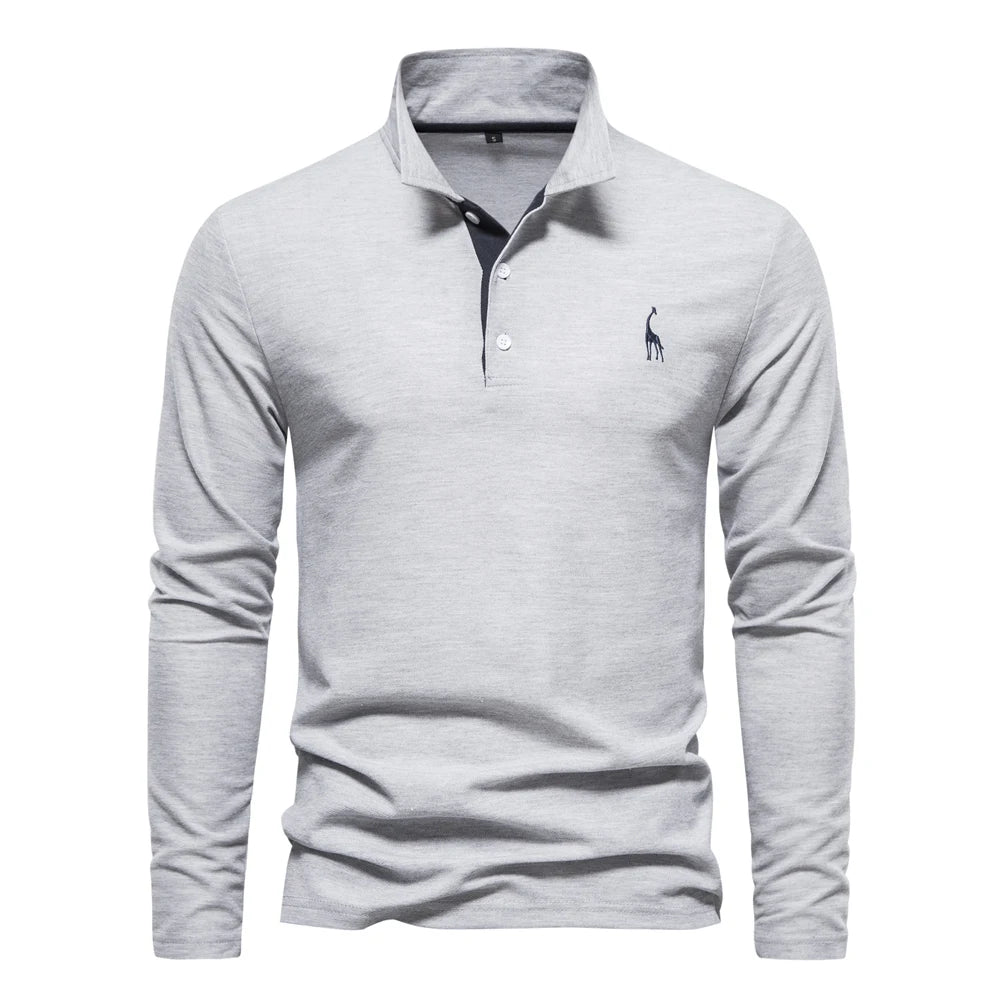 LAURENT MONACO | POLO BRODÉ POUR HOMMES