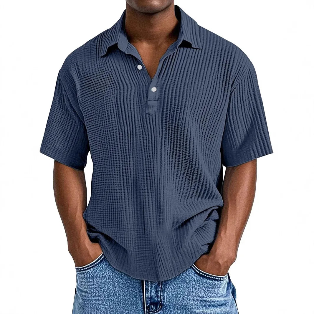 LAURENT MONACO | CHEMISE D'ÉTÉ RÉTRO POUR HOMMES