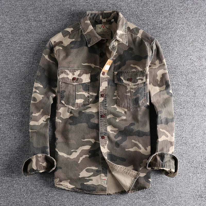 LAURENT MONACO | VESTE CAMO POUR HOMMES