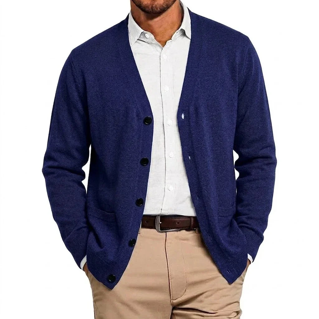 LAURENT MONACO | CARDIGAN À BOUTONS POUR HOMMES