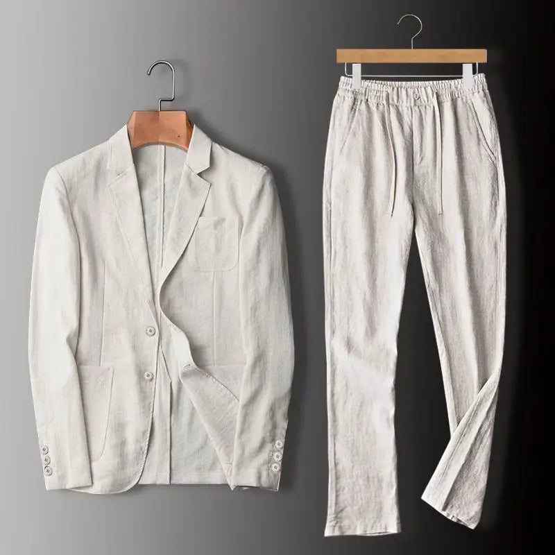LAURENT MONACO | ENSEMBLE LIN COTON HOMME