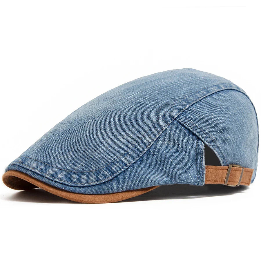 LAURENT MONACO | CASQUETTE EN DENIM POUR HOMMES