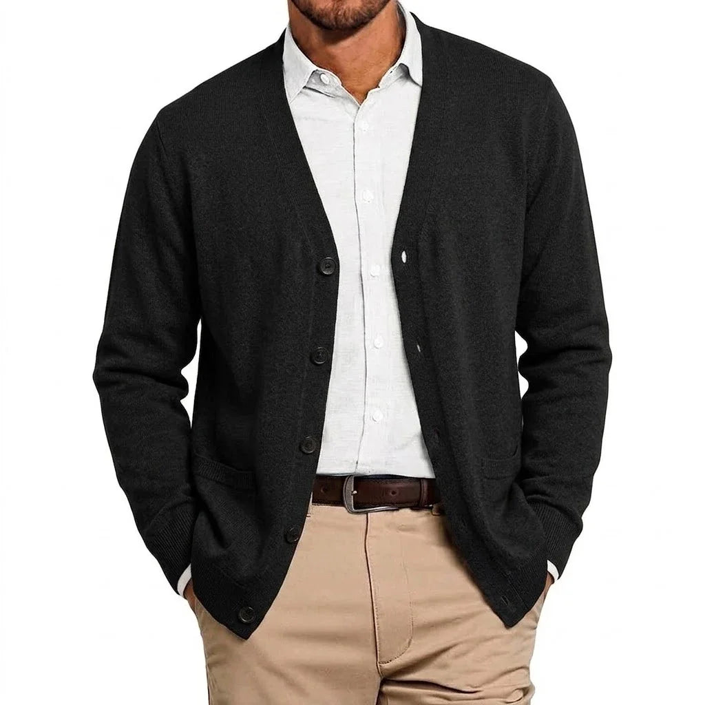 LAURENT MONACO | CARDIGAN À BOUTONS POUR HOMMES