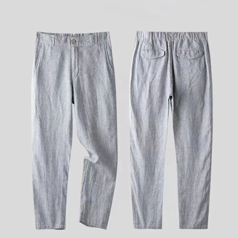 LAURENT MONACO | ENSEMBLE COSTUME EN LIN POUR HOMME