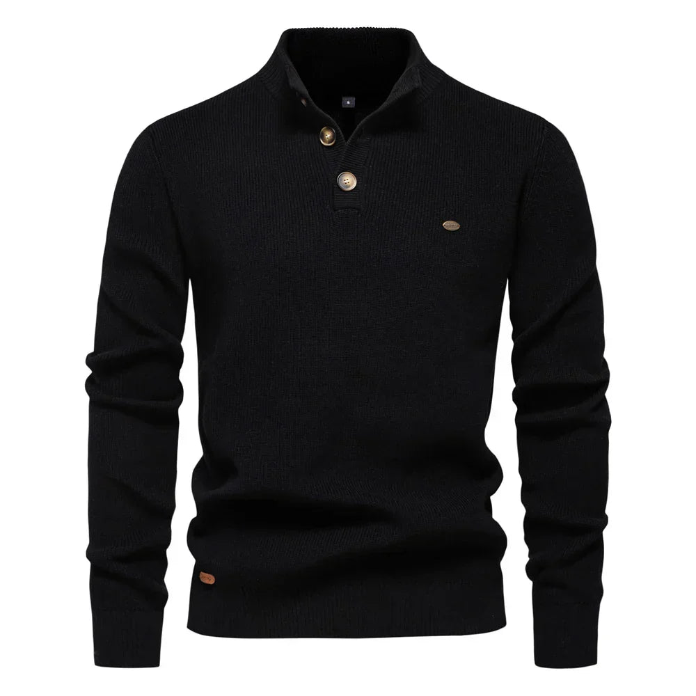 LAURENT MONACO | PULL POUR HOMME AVEC BOUTONS