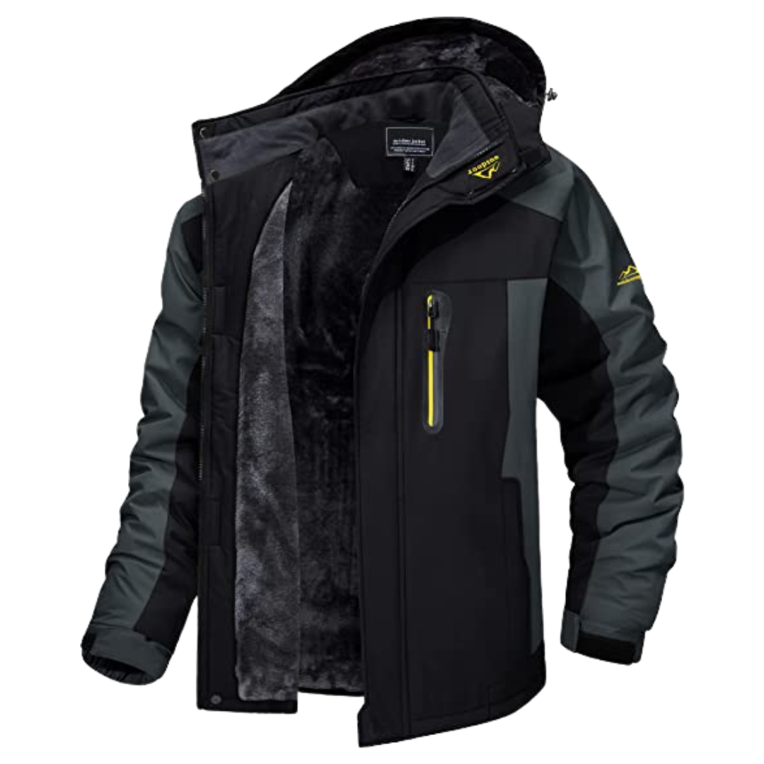 LAURENT MONACO | VESTE D'HIVER POUR HOMME EN EXTÉRIEUR
