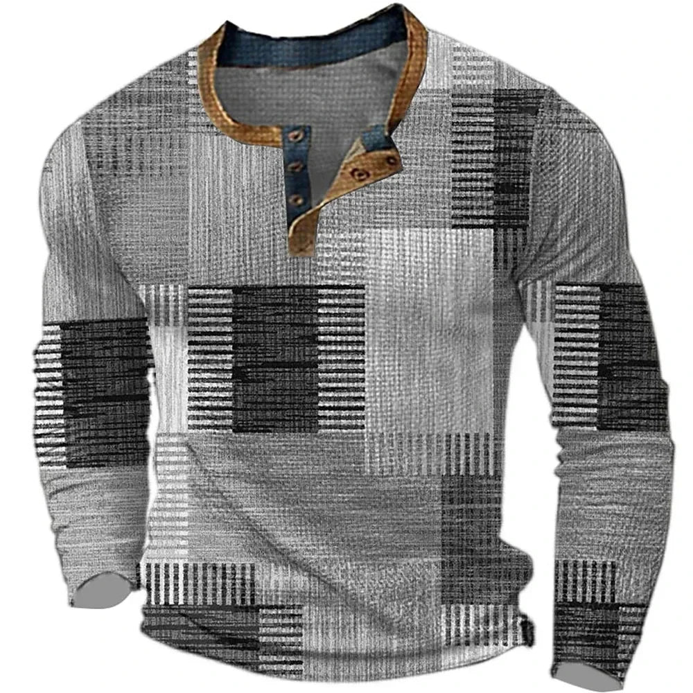 LAURENT MONACO | CHEMISE PATCHWORK POUR HOMMES