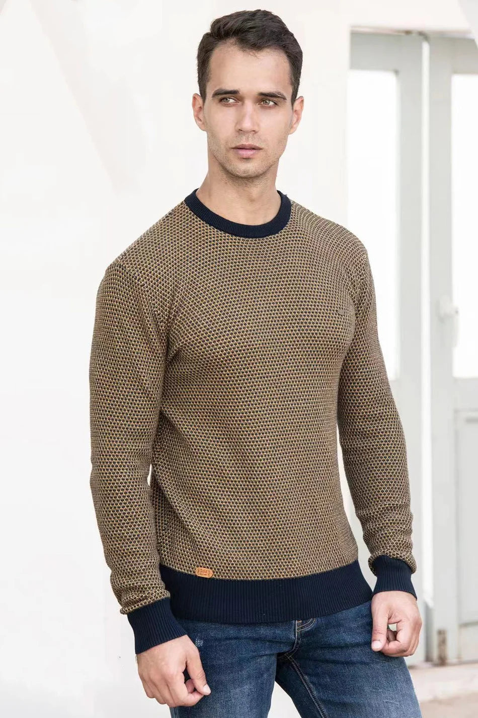 LAURENT MONACO | PULL TARTAN HOMME