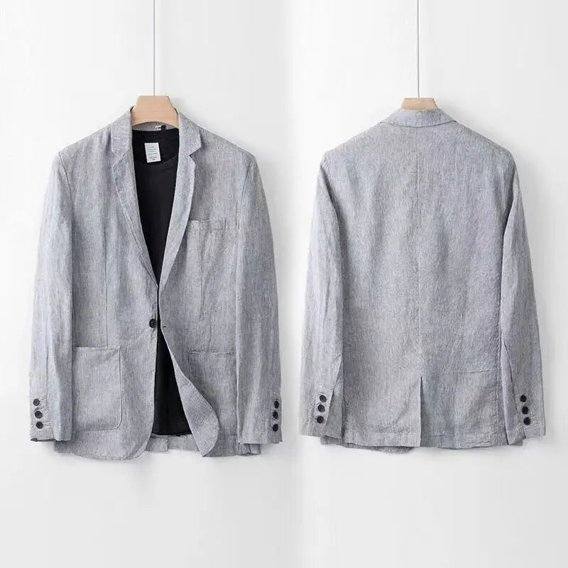 LAURENT MONACO | ENSEMBLE COSTUME EN LIN POUR HOMME