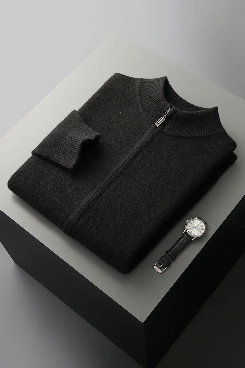 LAURENT MONACO | GILET DE LUXE EN LAINE DE CACHEMIRE PREMIUM