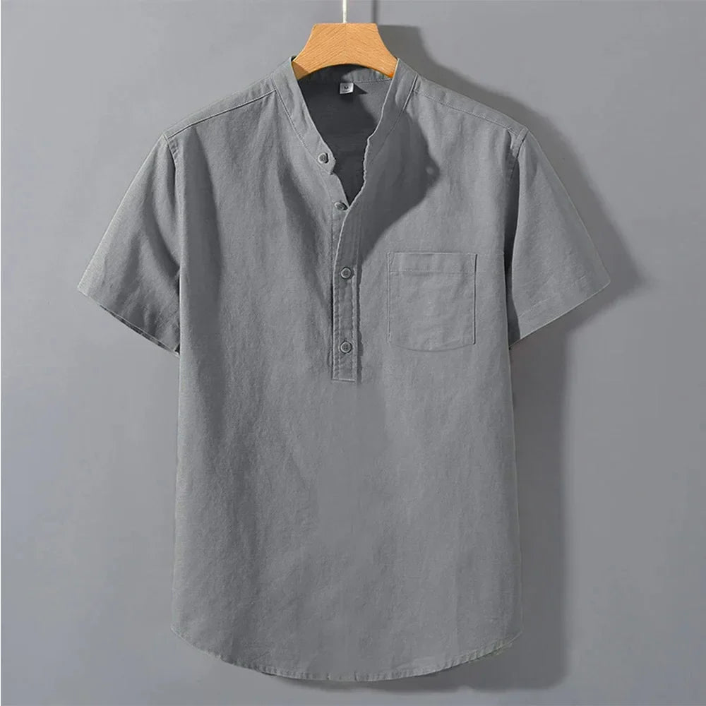 LAURENT MONACO | CHEMISE MAO POUR HOMMES