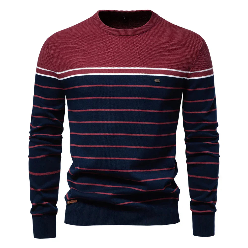LAURENT MONACO | PULL POUR HOMME À RAYURES