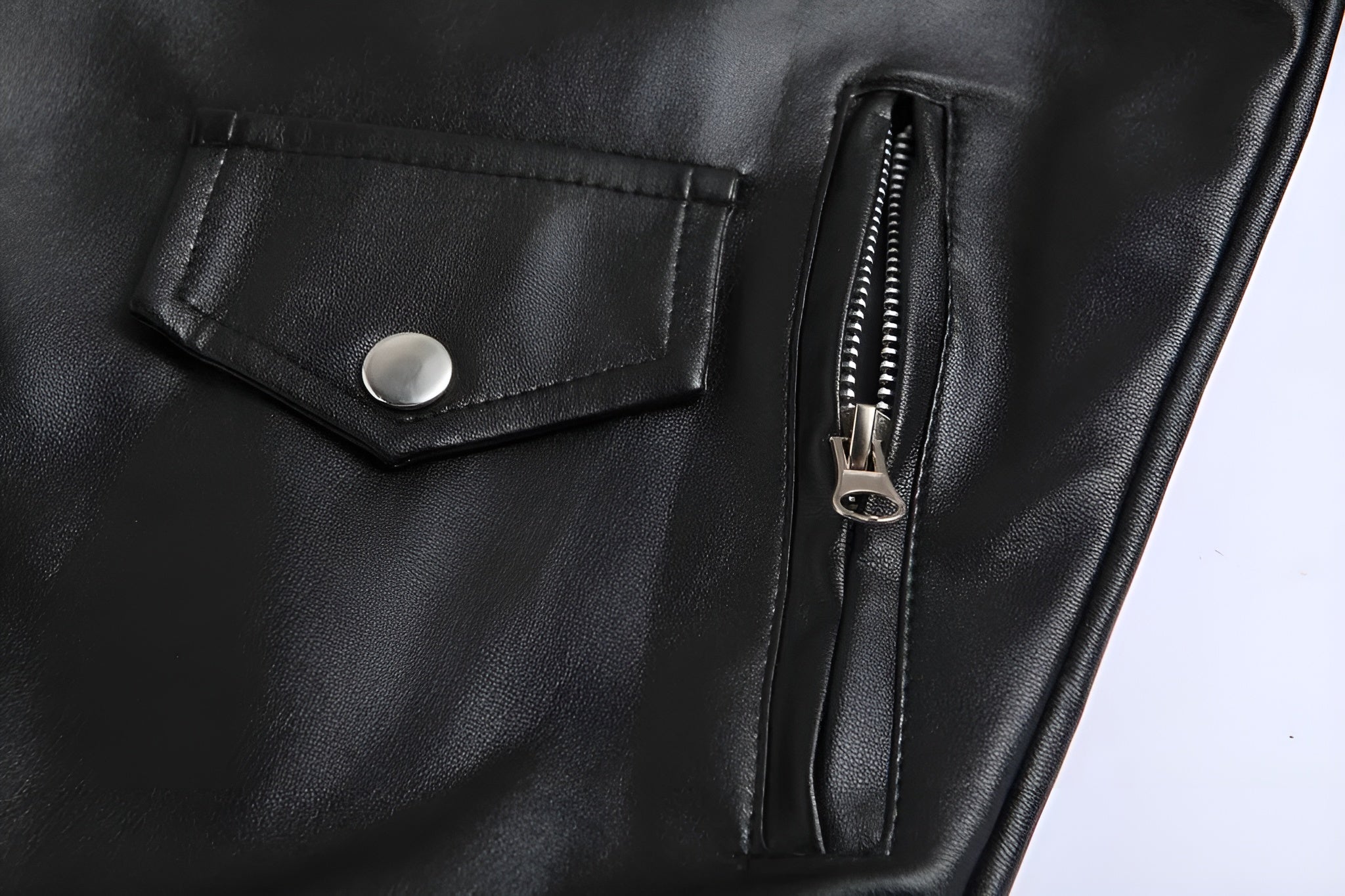 LAURENT MONACO | VESTE EN CUIR POUR HOMME CLASSIQUE