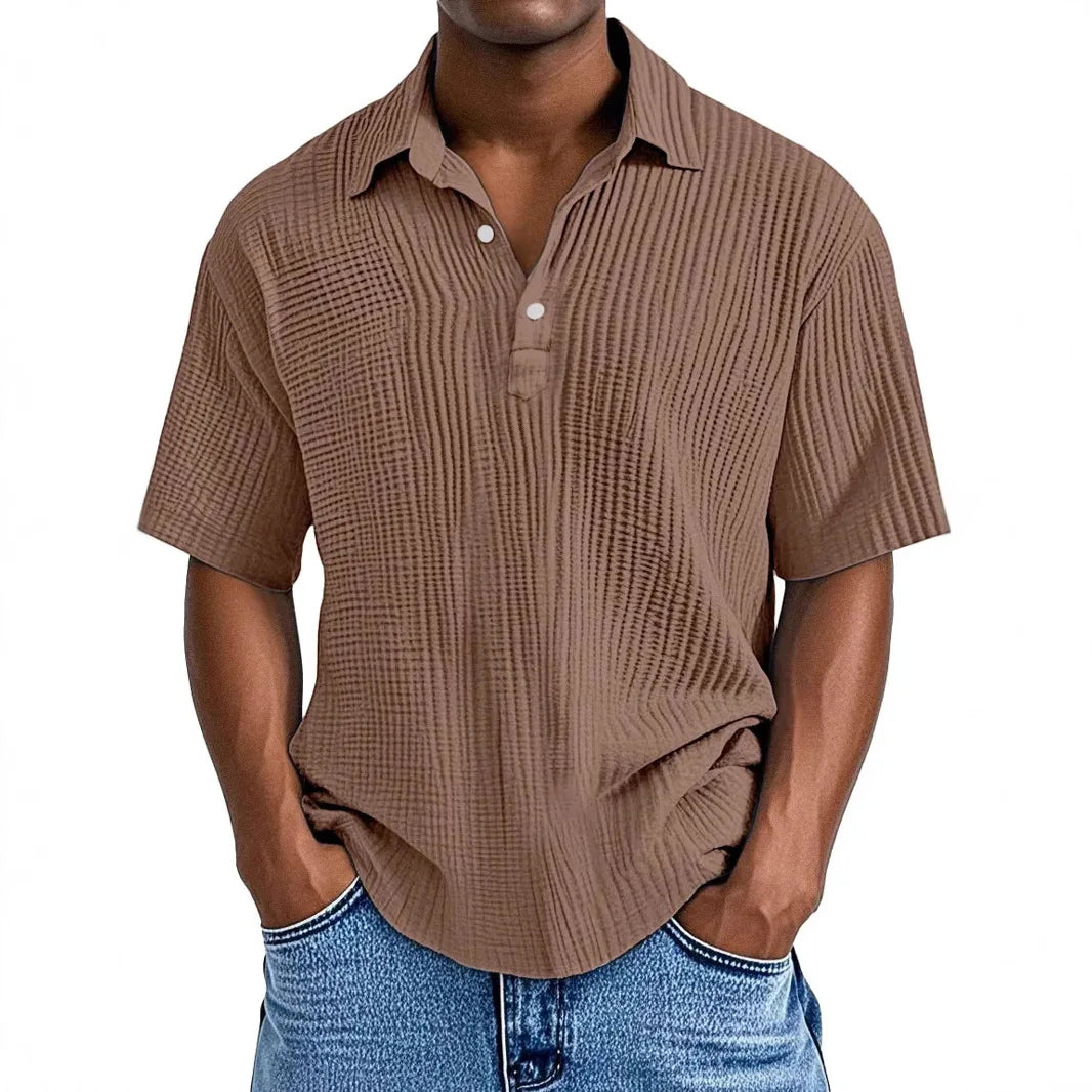 LAURENT MONACO | CHEMISE D'ÉTÉ RÉTRO POUR HOMMES