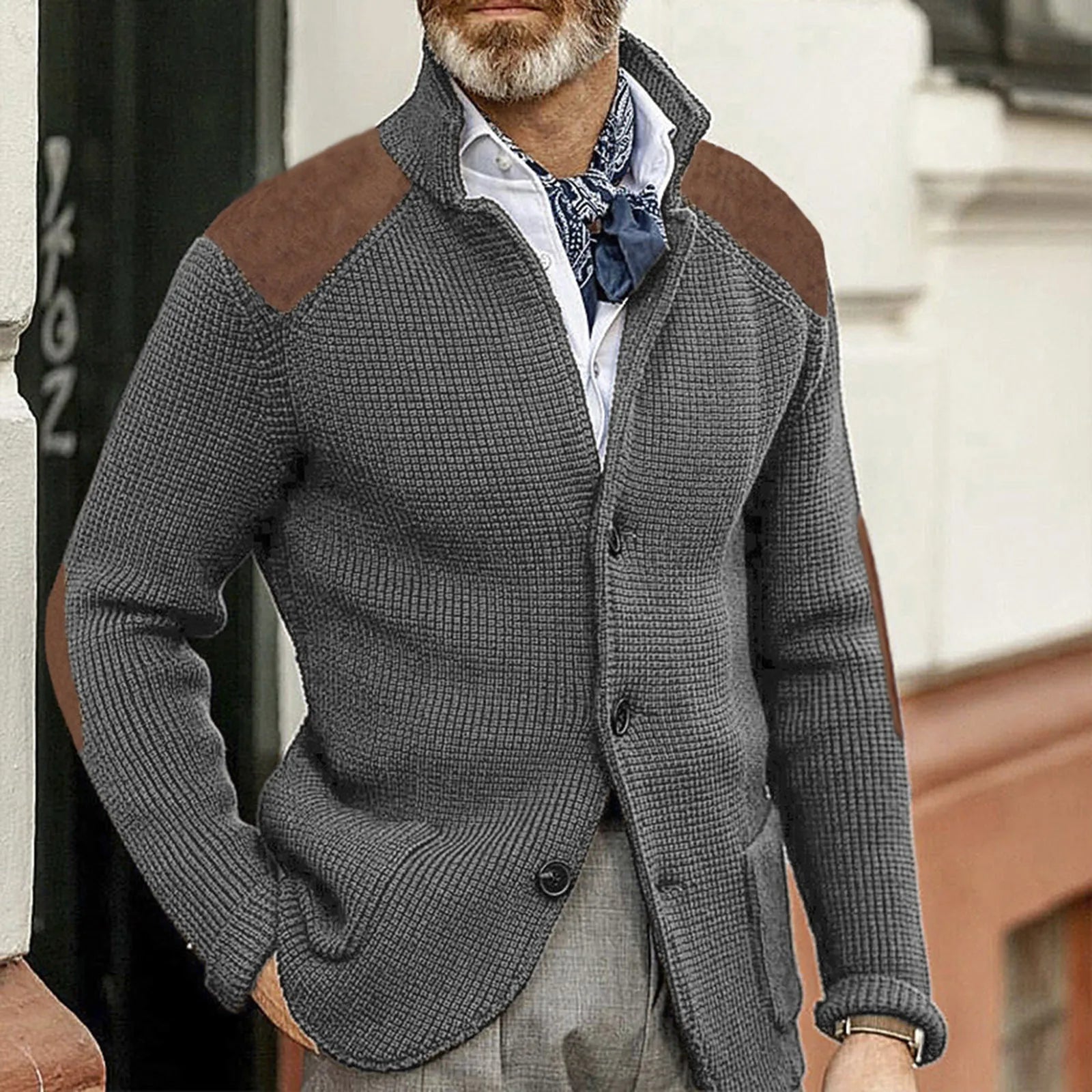 Veste En Maille Pour Homme
