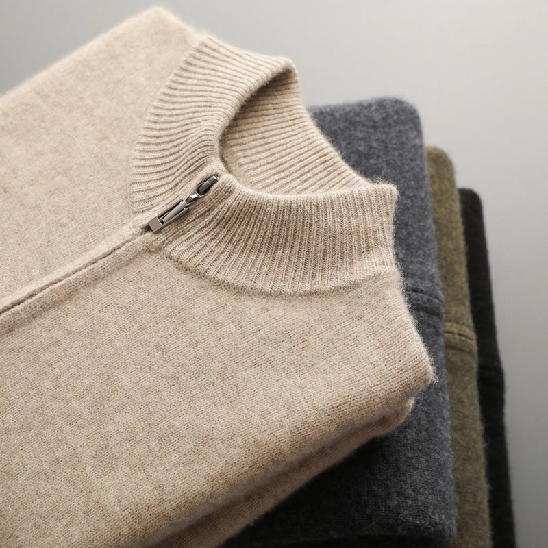 LAURENT MONACO | GILET DE LUXE EN LAINE DE CACHEMIRE PREMIUM