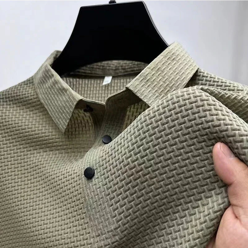 LAURENT MONACO | POLO STRUCTURÉ POUR HOMMES