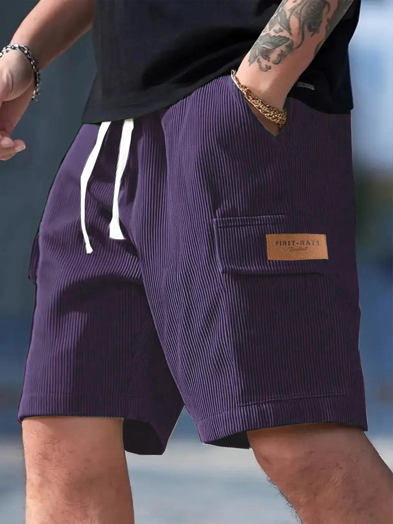 LAURENT MONACO | SHORTS D'ÉTÉ DE QUOTIDIEN POUR HOMMES