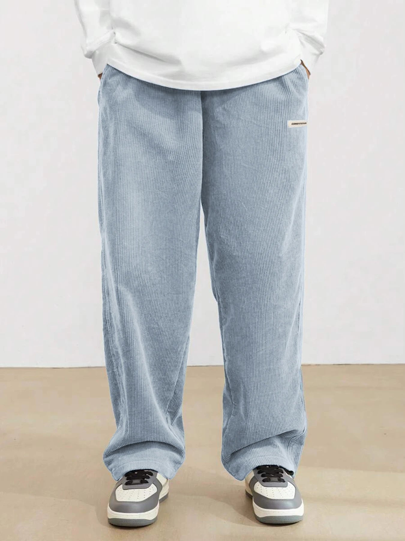 LAURENT MONACO | PANTALONS EN CORDUROY POUR HOMMES