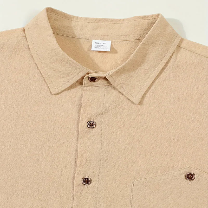 LAURENT MONACO | CHEMISE D'ÉTÉ DÉCONTRACTÉE POUR HOMMES