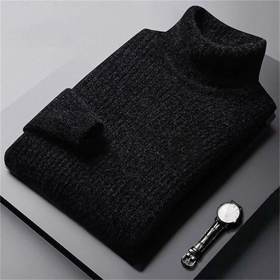 LAURENT MONACO | PULL COL ROULÉ POUR HOMME