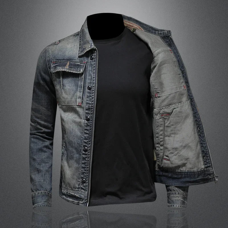 LAURENT MONACO | VESTE EN JEAN ÉLÉGANTE POUR HOMME