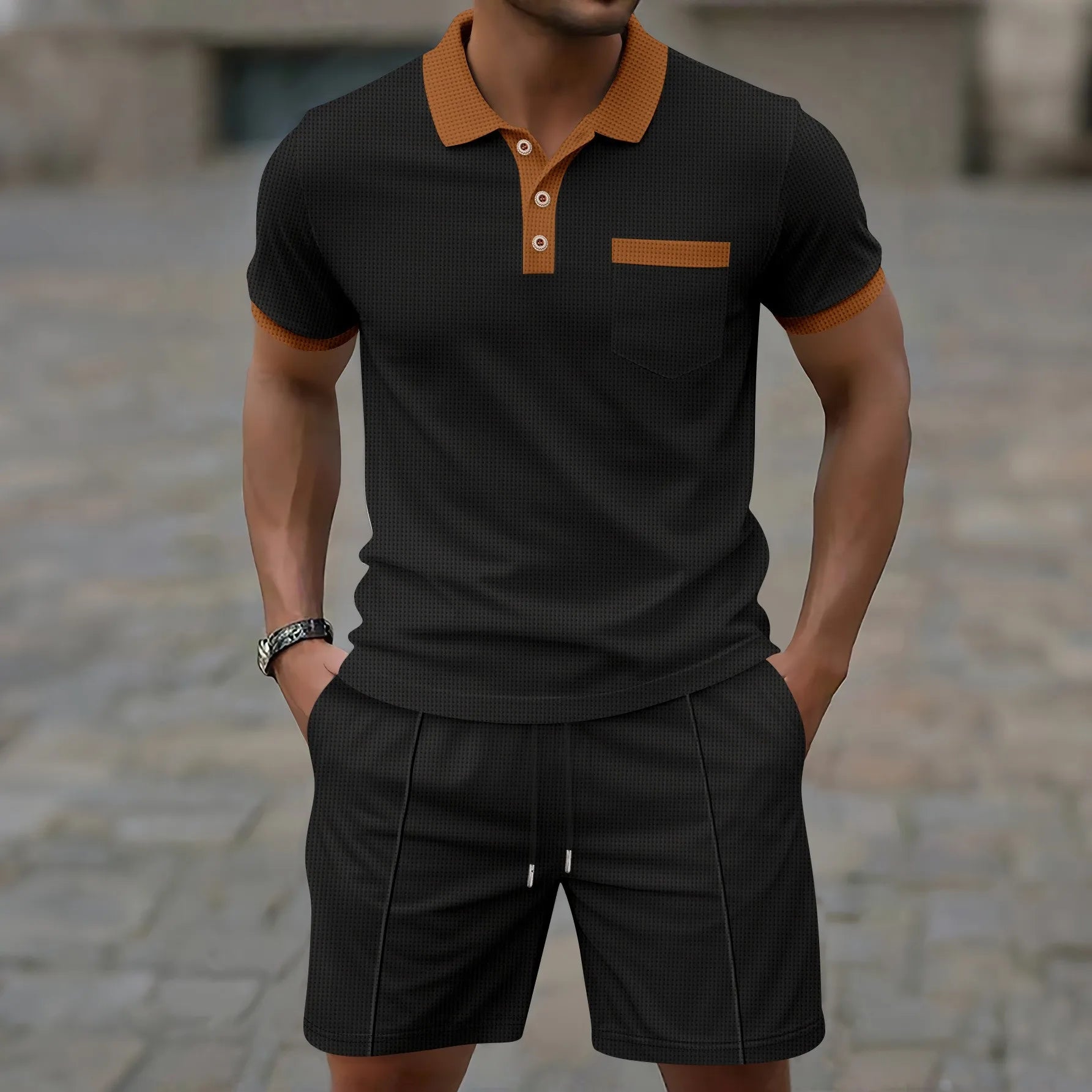 LAURENT MONACO | ENSEMBLE POLO CLASSIQUE POUR HOMMES