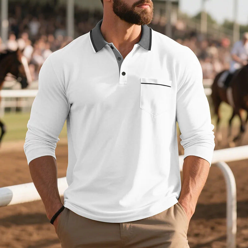 LAURENT MONACO | CHEMISE À BOUTONS CLASSIQUE POUR HOMMES