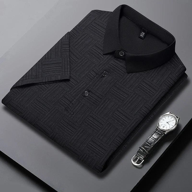 LAURENT MONACO | POLO CLASSIQUE DE BUREAU POUR HOMMES