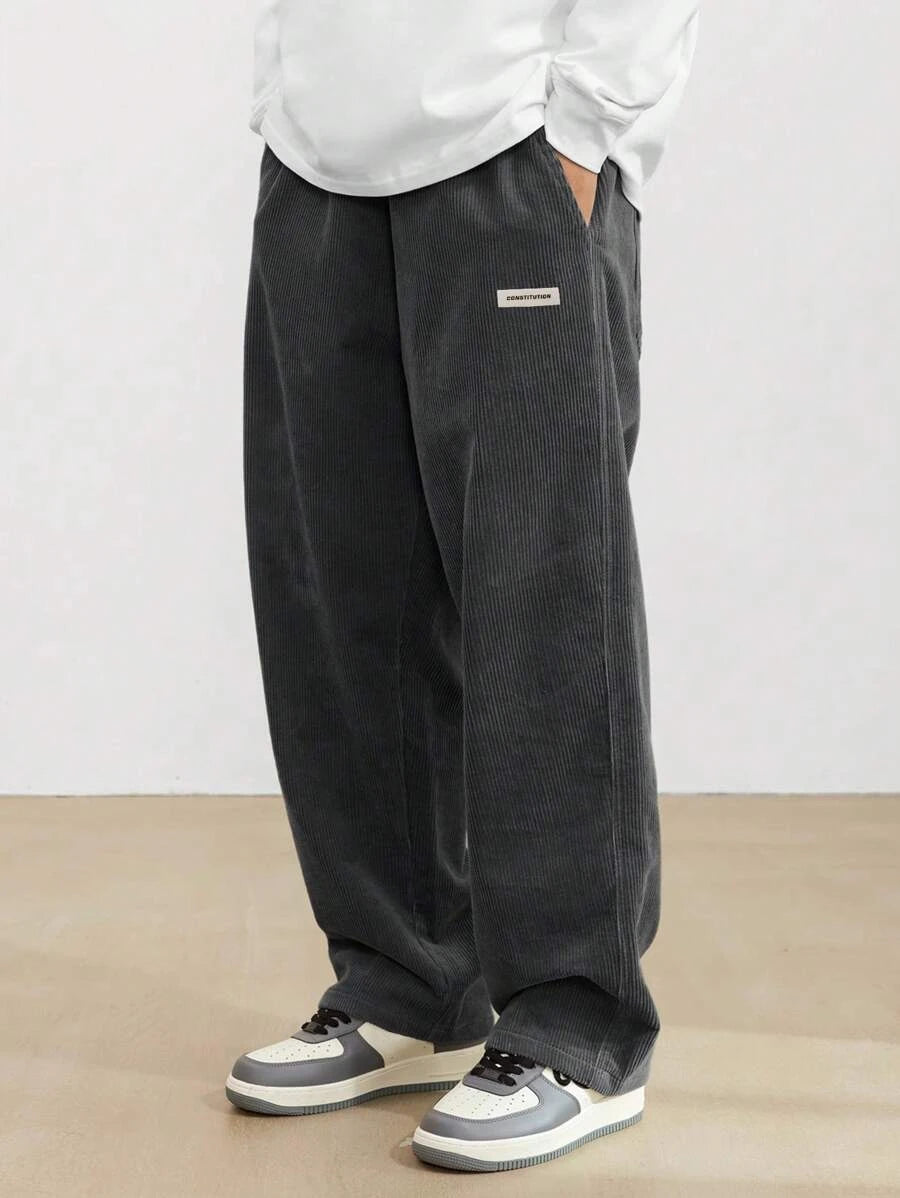 LAURENT MONACO | PANTALONS EN CORDUROY POUR HOMMES
